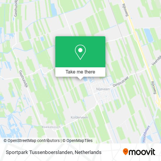 Sportpark Tussenboerslanden map