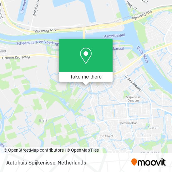 Autohuis Spijkenisse Karte