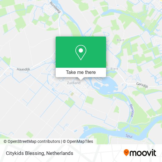 Citykids Blessing map