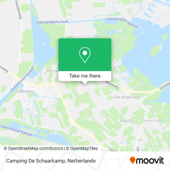 Camping De Schaarkamp map