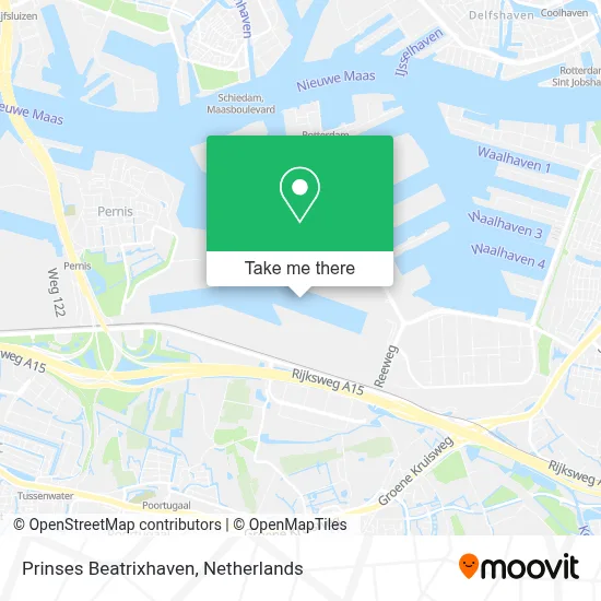 Prinses Beatrixhaven map