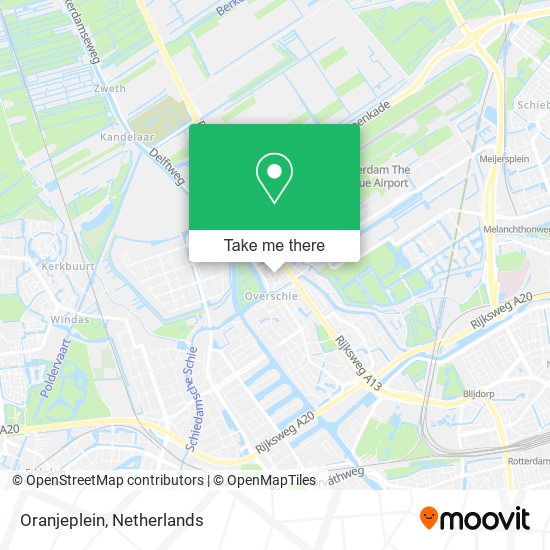 Oranjeplein map