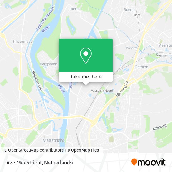Azc Maastricht map