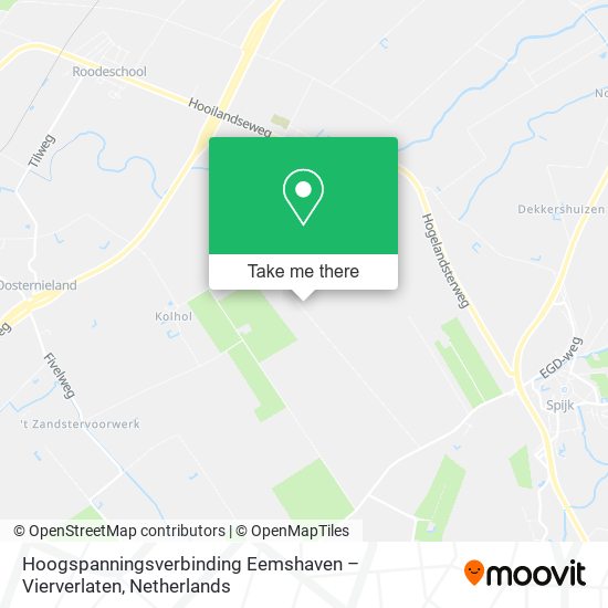 Hoogspanningsverbinding Eemshaven – Vierverlaten map