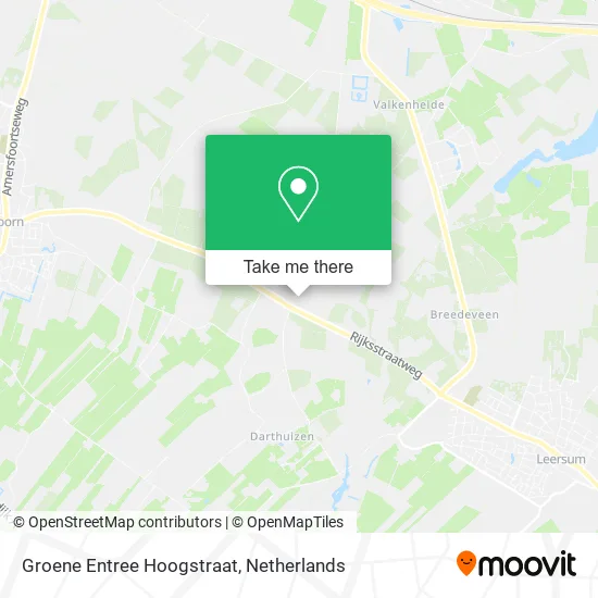 Groene Entree Hoogstraat map