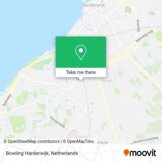 Bowling Harderwijk map