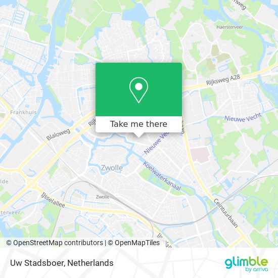 Uw Stadsboer map