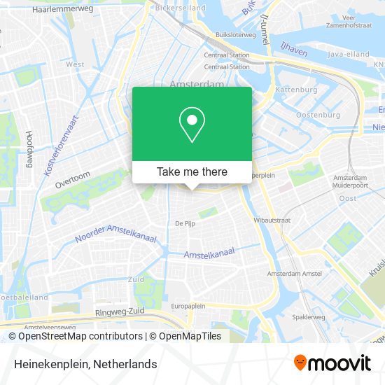 Heinekenplein Karte
