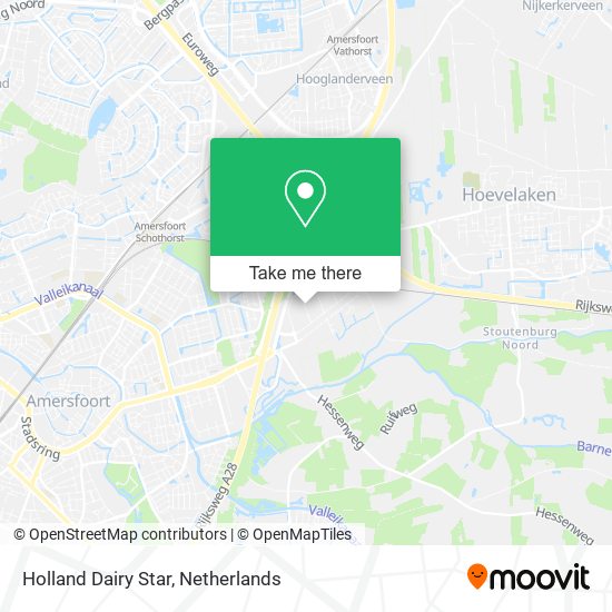 Holland Dairy Star map