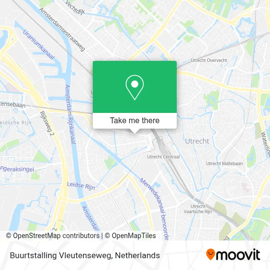 Buurtstalling Vleutenseweg map