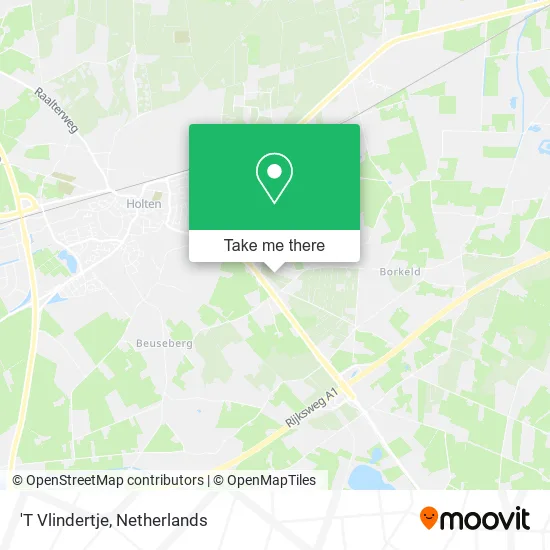 'T Vlindertje map