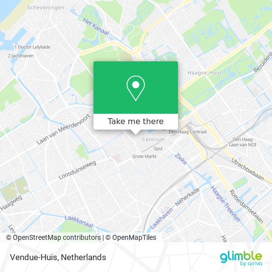 Vendue-Huis map