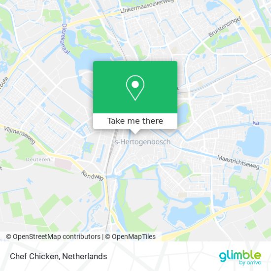 Chef Chicken map