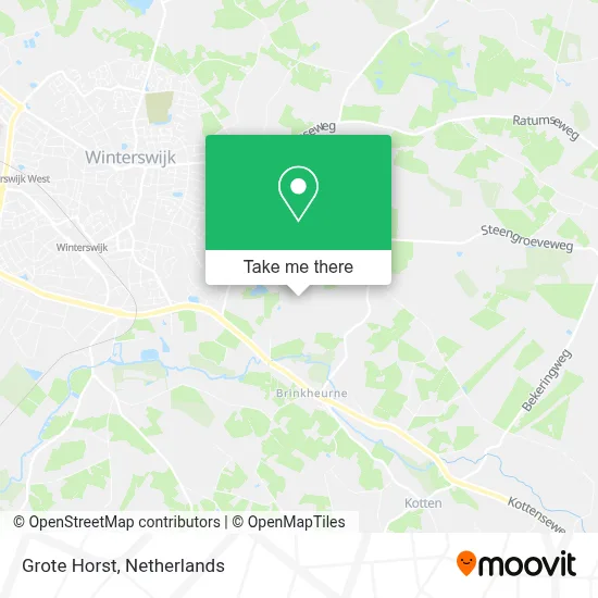 Grote Horst map