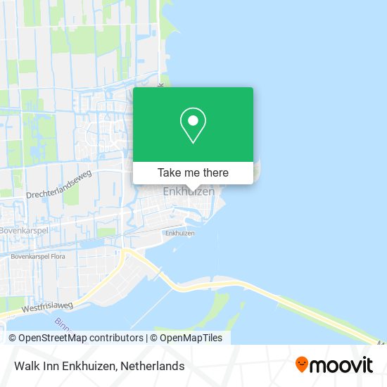 Walk Inn Enkhuizen map