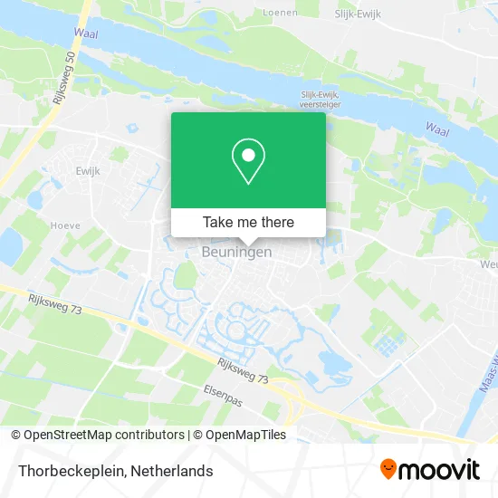 Thorbeckeplein map