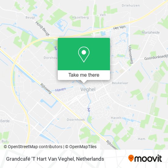 Grandcafé 'T Hart Van Veghel map