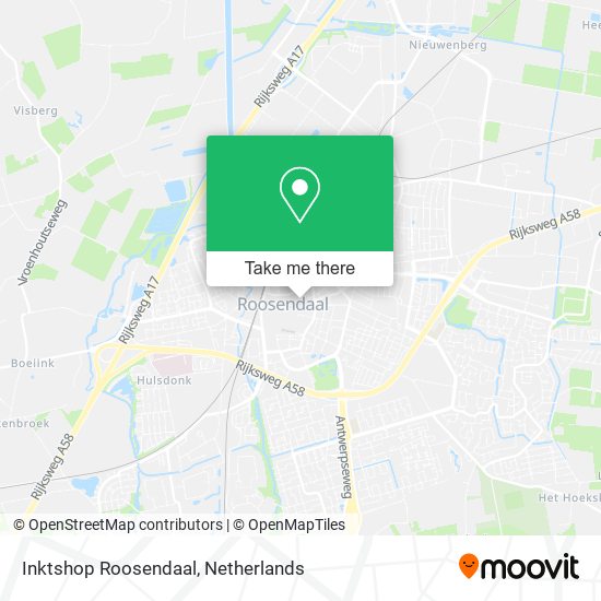 Inktshop Roosendaal map