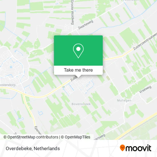 Overdebeke map