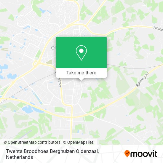 Twents Broodhoes Berghuizen Oldenzaal map