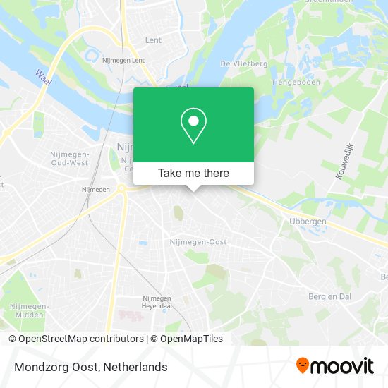 Mondzorg Oost Karte