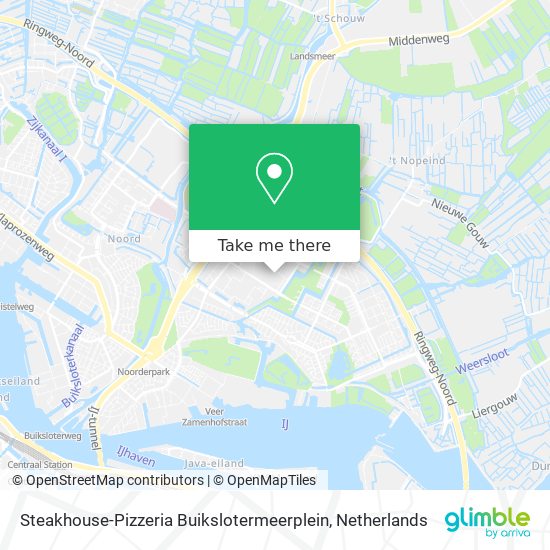 Steakhouse-Pizzeria Buikslotermeerplein map