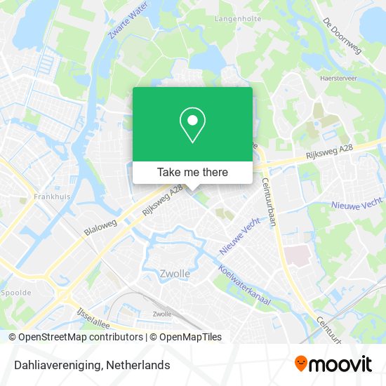 Dahliavereniging map