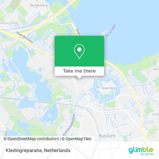 Kledingreparatie Karte