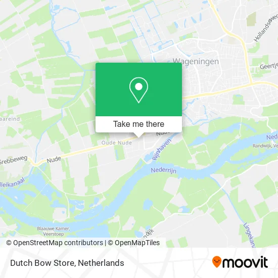 Dutch Bow Store map