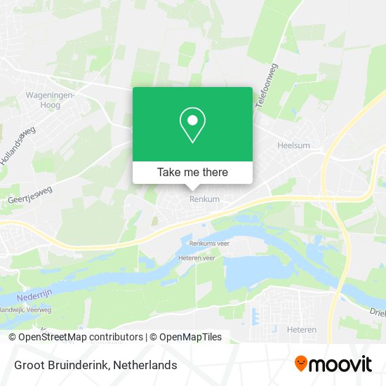 Groot Bruinderink map
