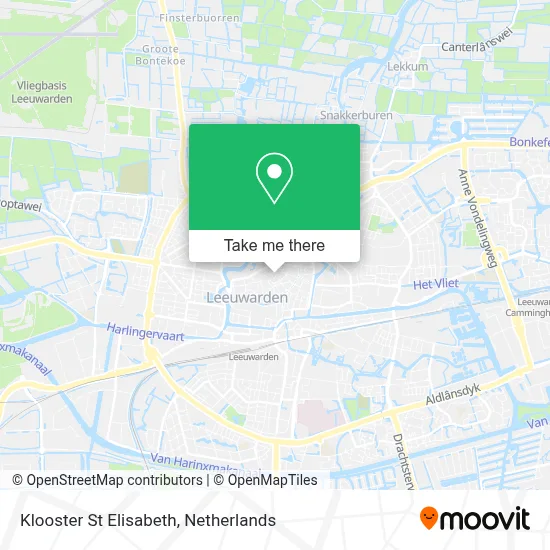 Klooster St Elisabeth map