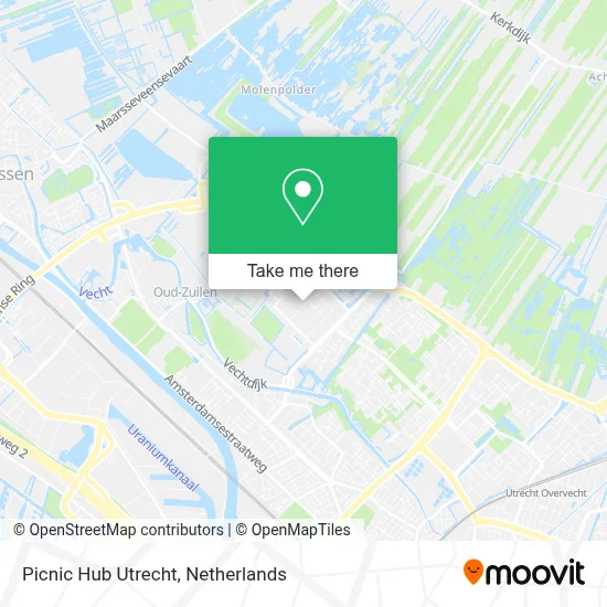 Picnic Hub Utrecht map