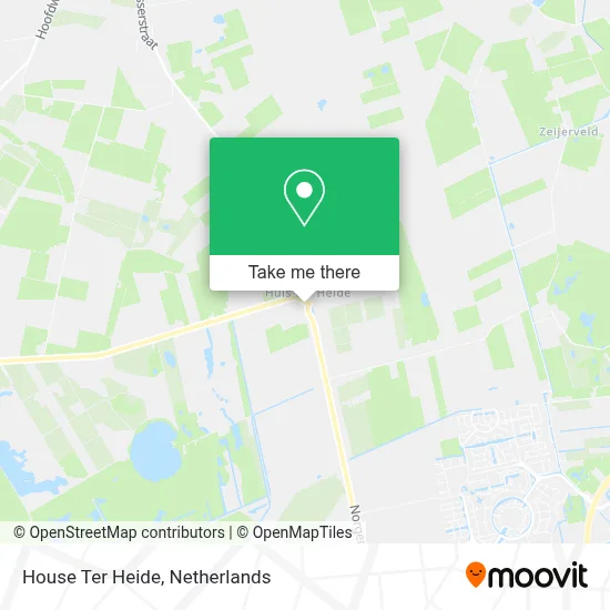 Huis Ter Heide map