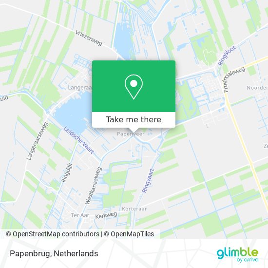 Papenbrug map