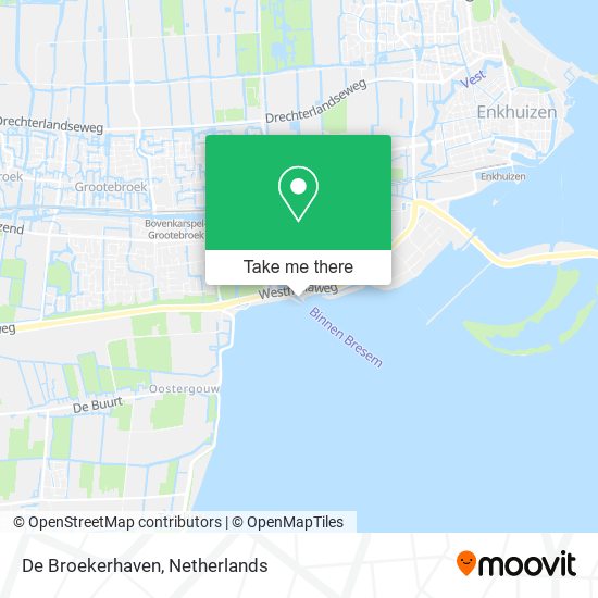 De Broekerhaven map