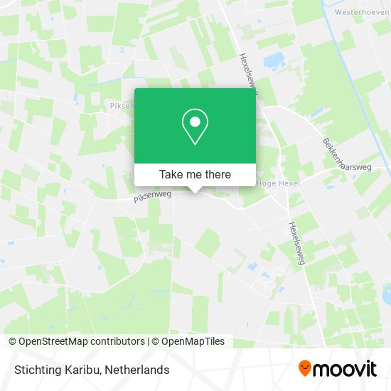 Stichting Karibu map