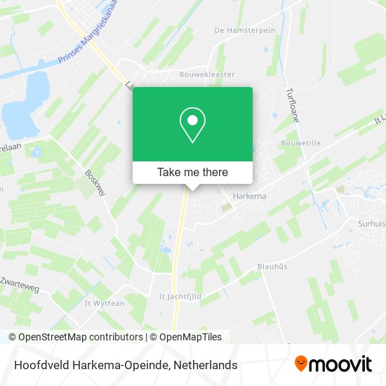 Hoofdveld Harkema-Opeinde map