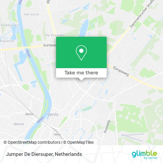 Jumper De Diersuper map