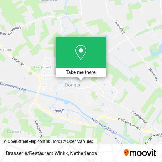 Brasserie/Restaurant Winkk map