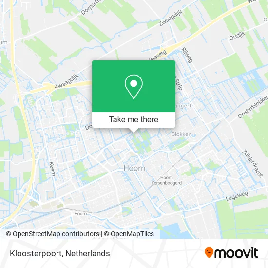 Kloosterpoort map