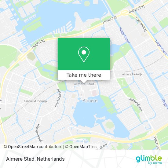 Almere Stad map