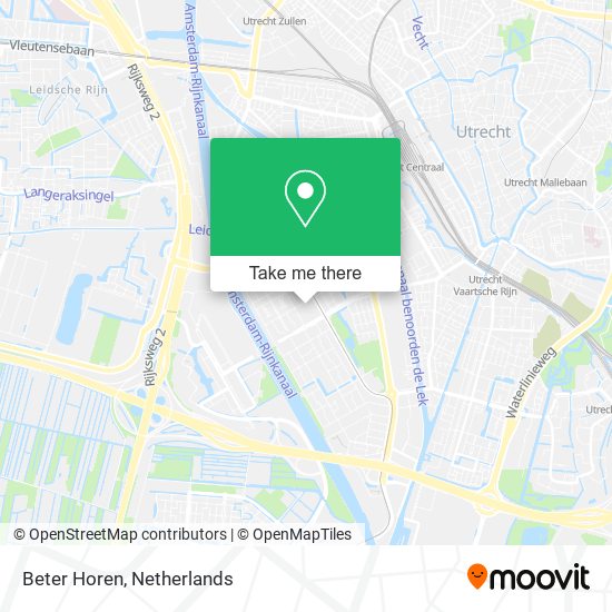 Beter Horen map