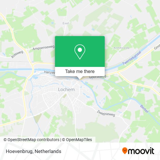 Hoevenbrug map