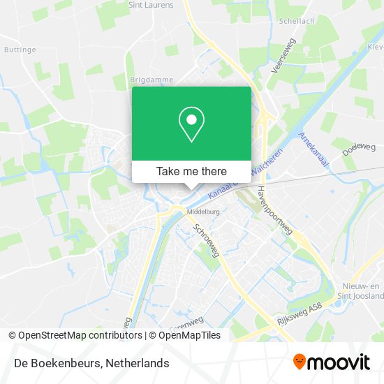 De Boekenbeurs map