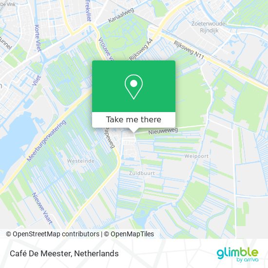 Café De Meester map