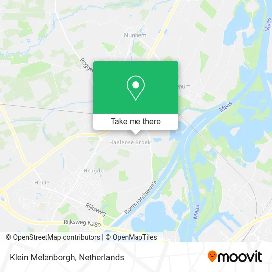 Klein Melenborgh map