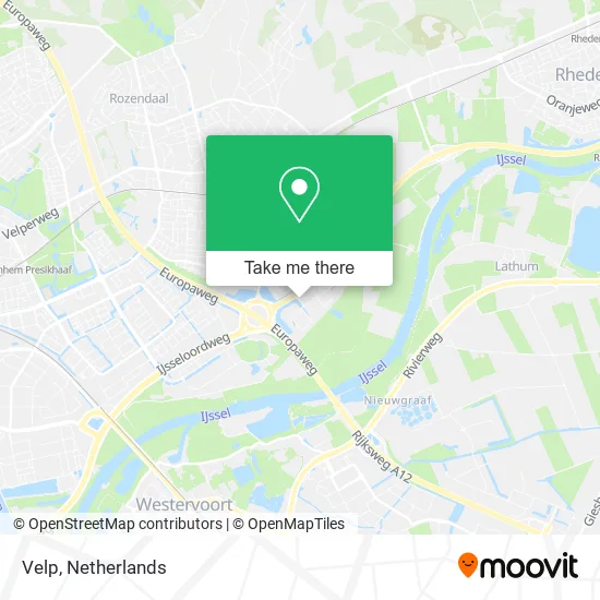 Velp map