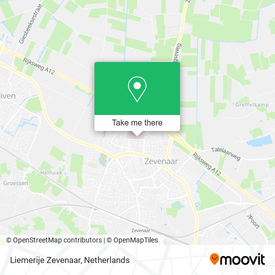 Liemerije Zevenaar Karte