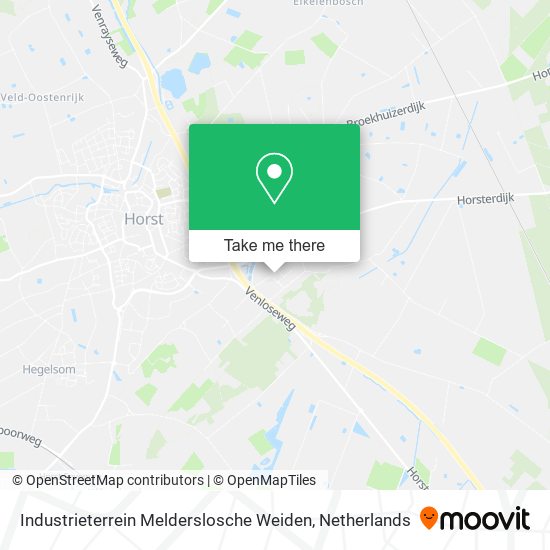 Industrieterrein Melderslosche Weiden map