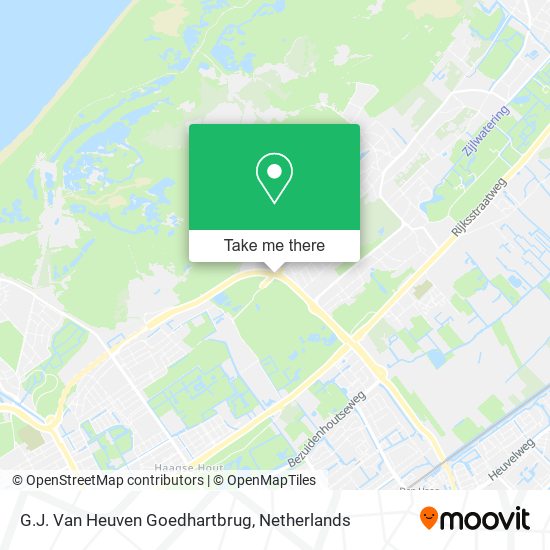 G.J. Van Heuven Goedhartbrug map